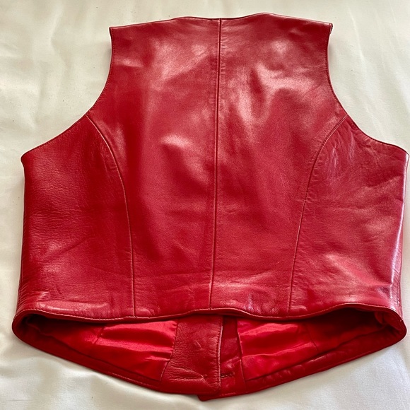 Soft Beautiful Red Leather 3 pieces - Picture 9 of 9